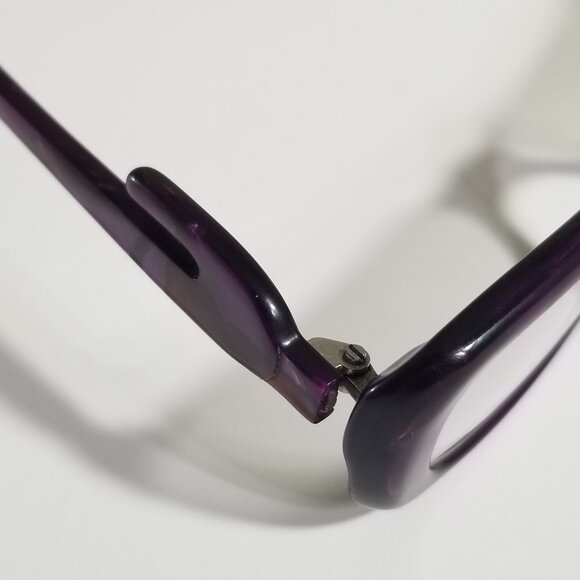 FROST Germany Open End Purple Acetate Glasses Frames Avant Garde Art To Wear main image 7